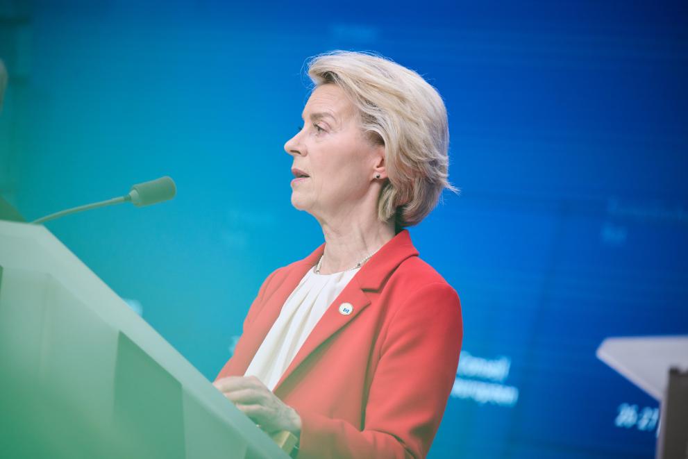 Participation of Ursula von der Leyen, President of the European Commission, to the meeting of the European Council