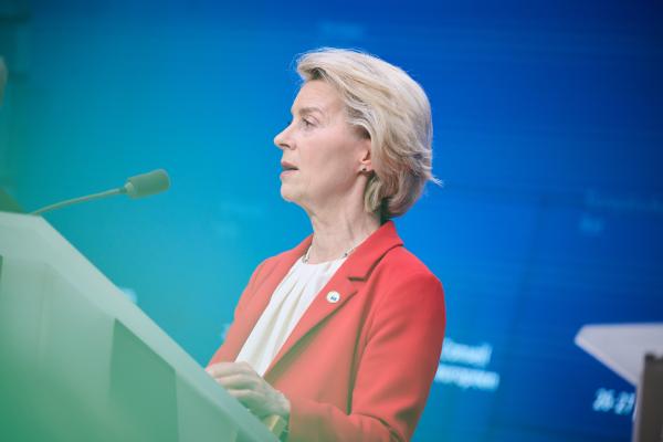 Participation of Ursula von der Leyen, President of the European Commission, to the meeting of the European Council