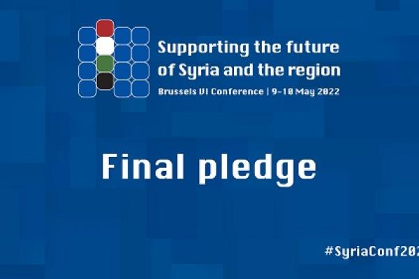 Syria conference final pledge