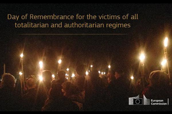 Remembrance for the victims of all totalitarian and authoritarian regimes